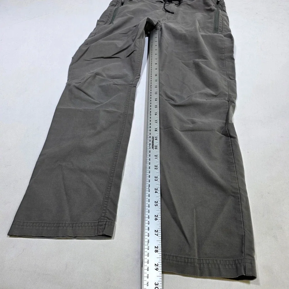 Roark Revival Layover Pants M 32 Gray Travel Hiking Adventure Technical Utility